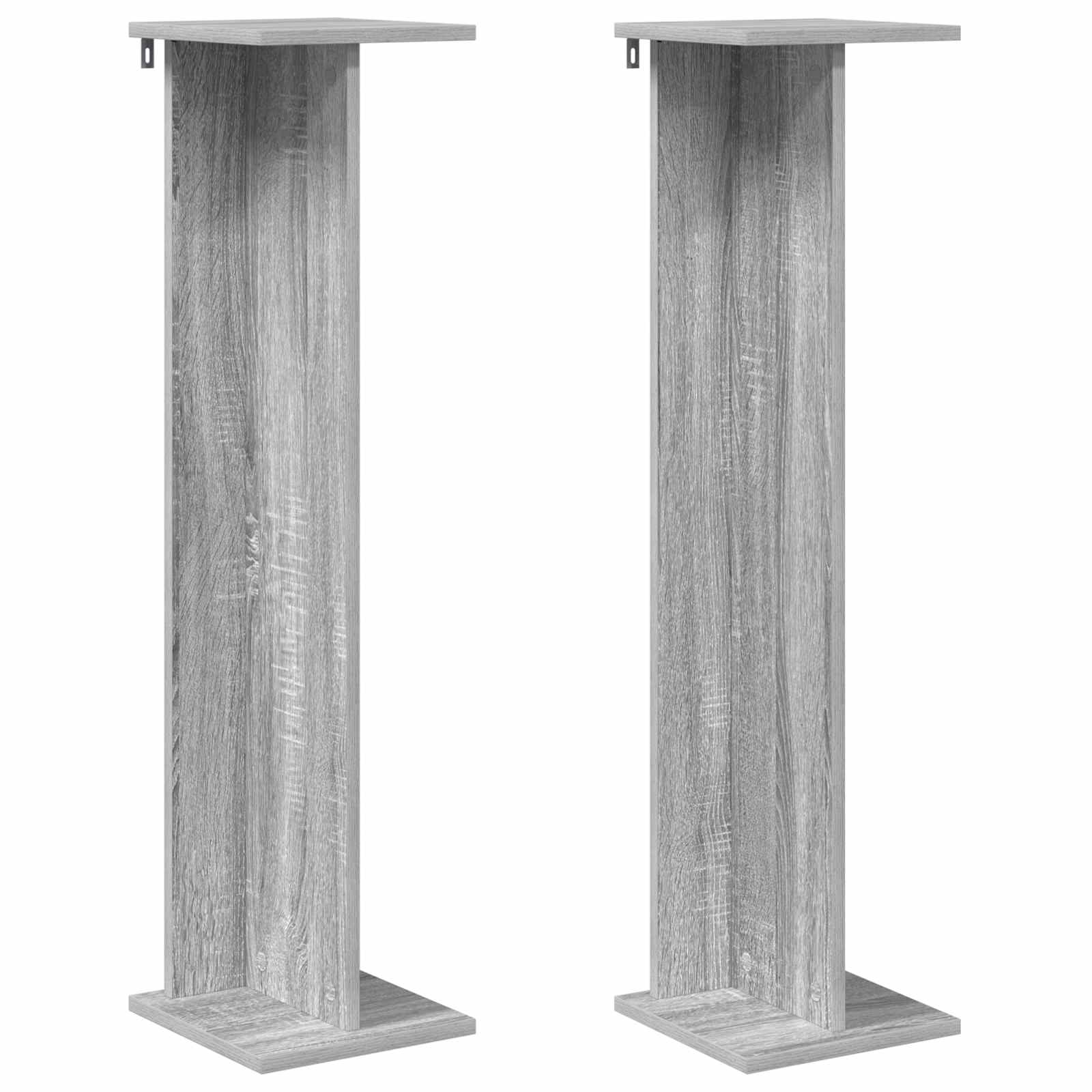 Βάση φυτών 2 pcs Γκρι Σονομά 25 x 25,5 x 100,5 εκ. - Pakobazaar