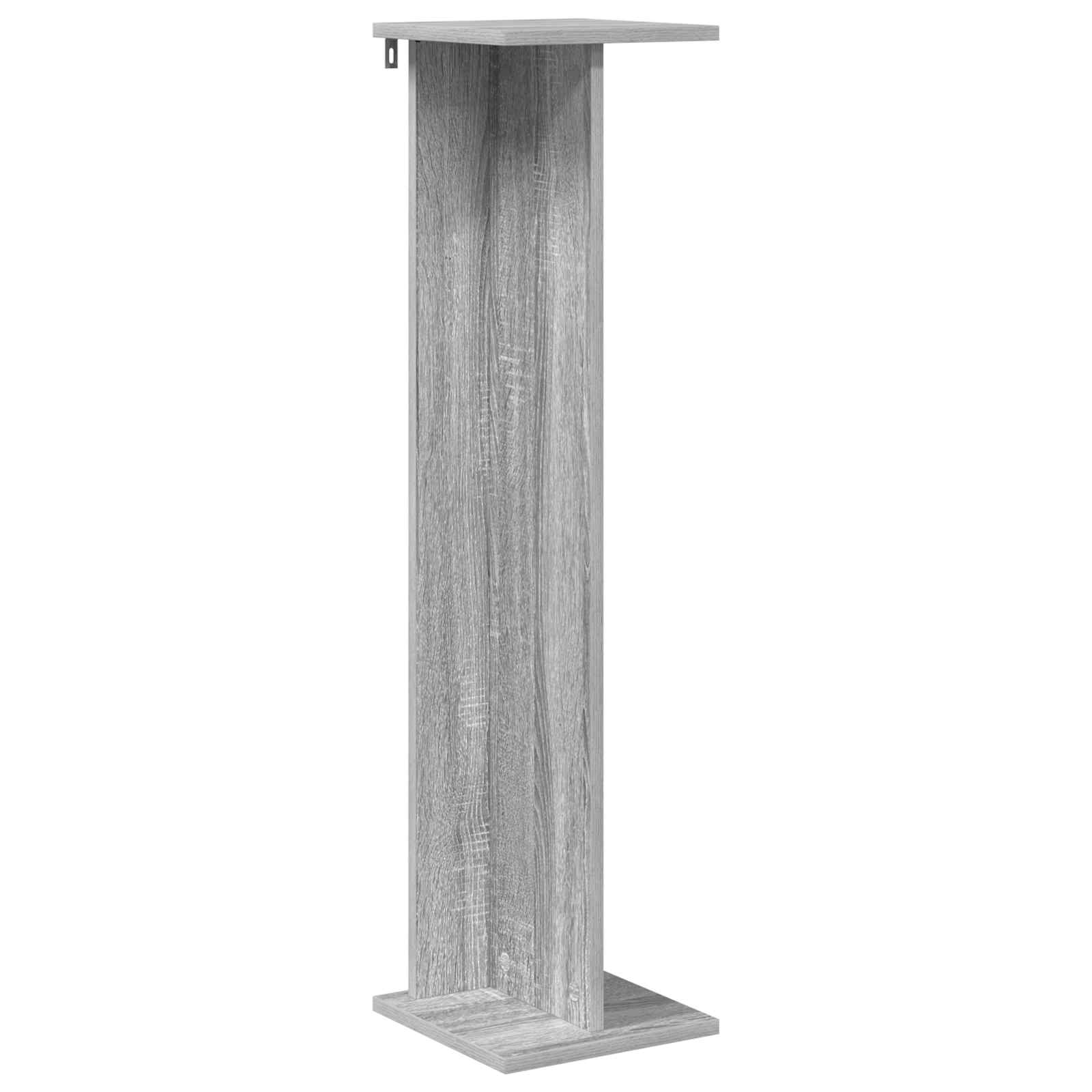 Βάση φυτών 2 pcs Γκρι Σονομά 25 x 25,5 x 100,5 εκ. - Pakobazaar