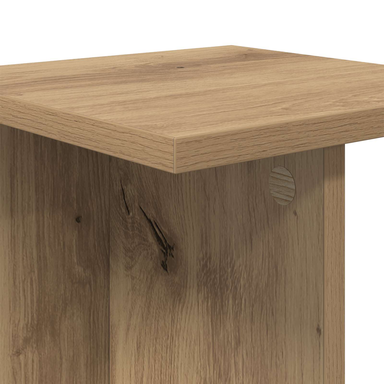 Βάση φυτών Τεχνίτικη Δρυς 25 x 25,5 x 100,5 εκ. - Pakobazaar