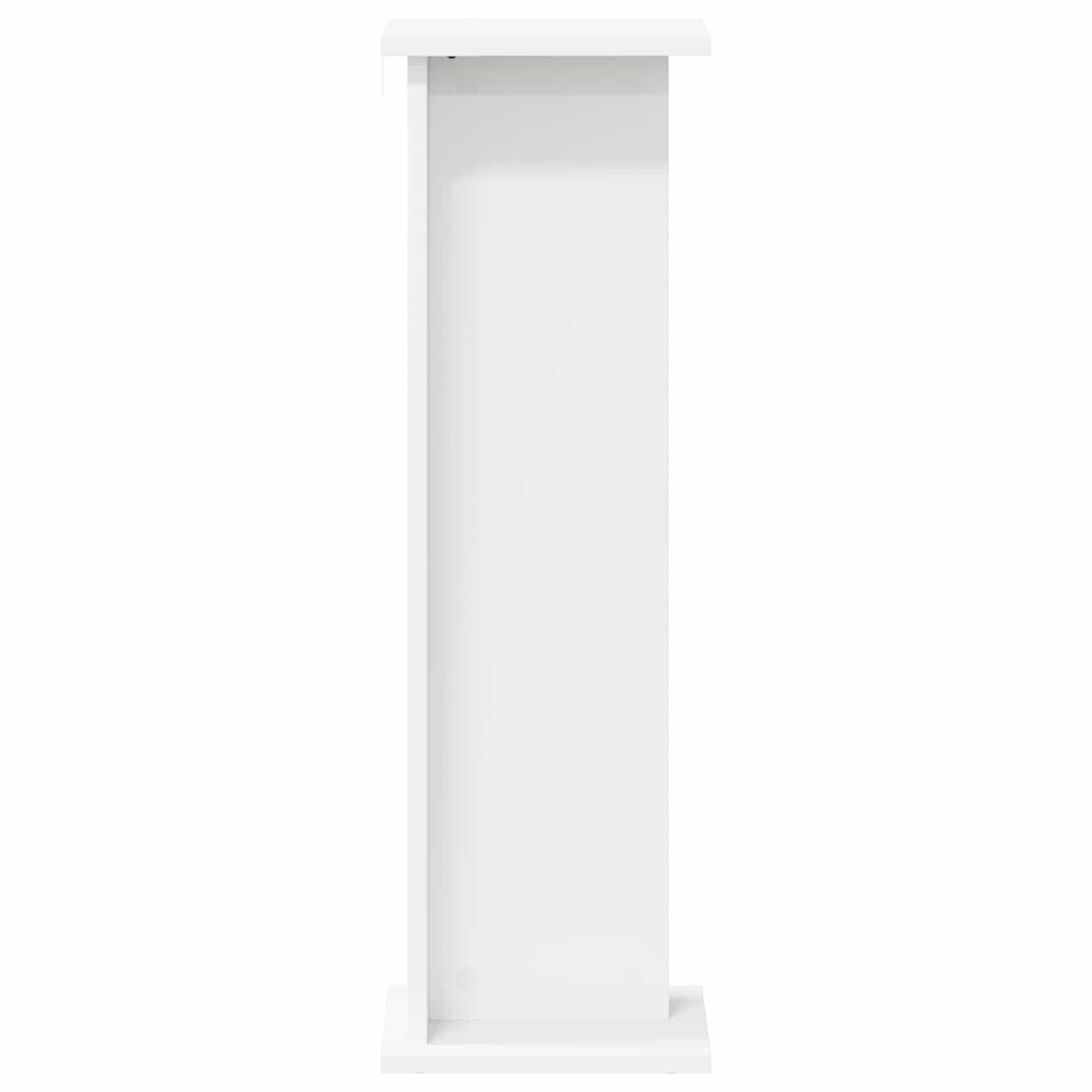 Βάση φυτών 2 pcs Λευκός 25 x 25,5 x 80,5 εκ. - Pakobazaar