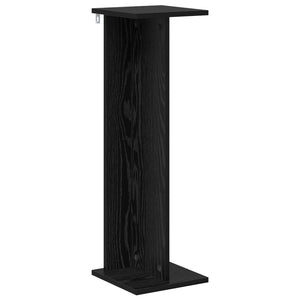 Βάση φυτών 2 pcs Μαύρη Δρυς 25 x 25,5 x 80,5 εκ. - Pakobazaar
