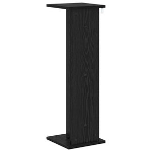 Βάση φυτών 2 pcs Μαύρη Δρυς 25 x 25,5 x 80,5 εκ. - Pakobazaar