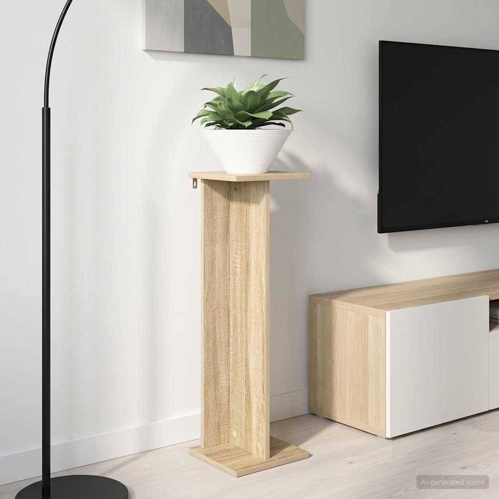 Βάση φυτών Δρύς Sonoma 25 x 25,5 x 80,5 εκ. - Pakobazaar