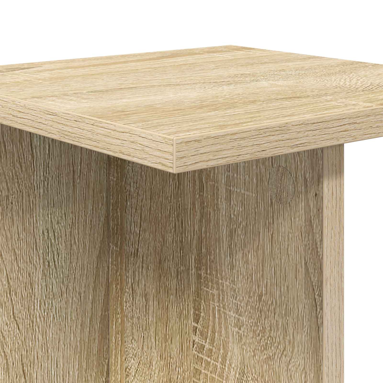 Βάση φυτών 2 pcs Δρύς Sonoma 25 x 25,5 x 80,5 εκ. - Pakobazaar