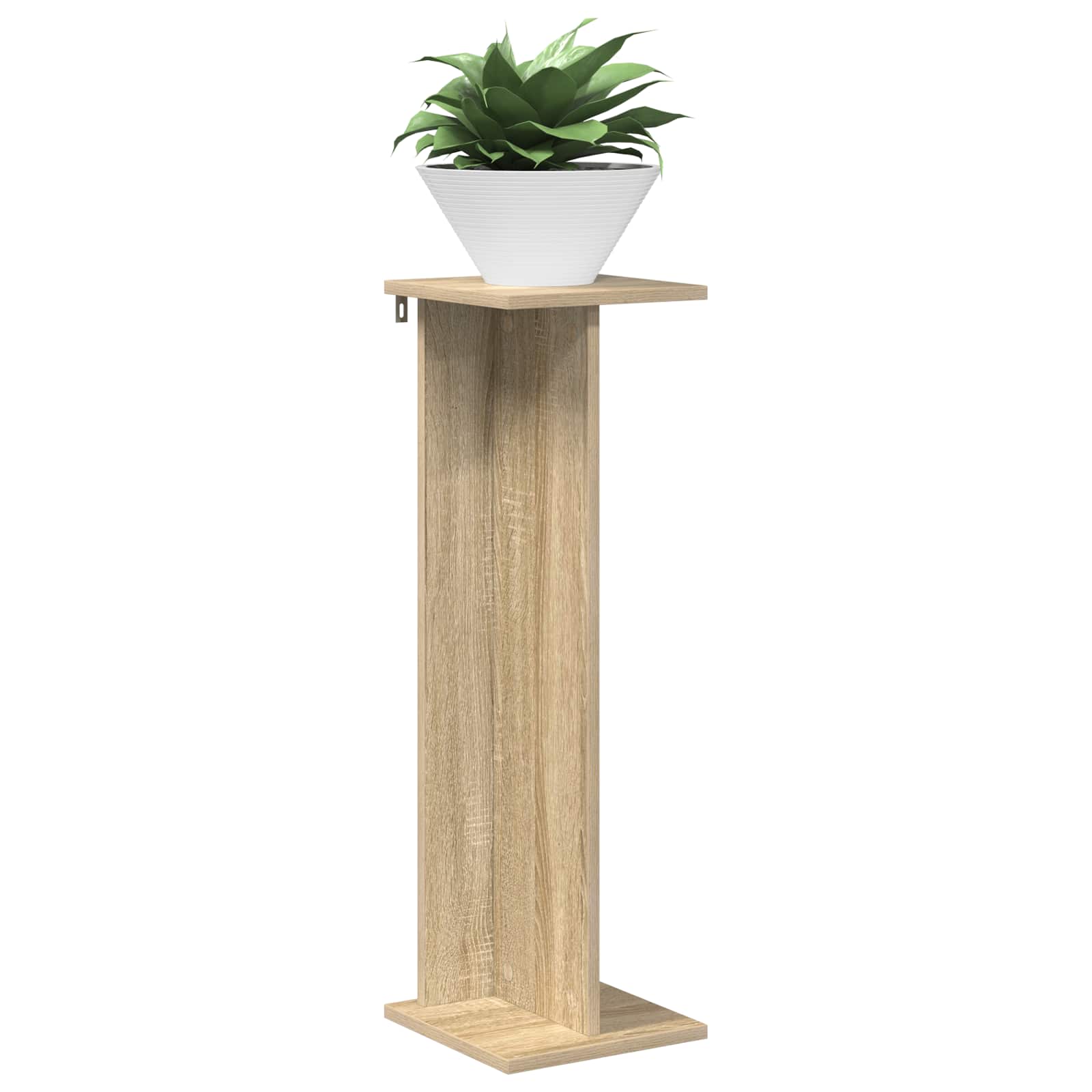 Βάση φυτών 2 pcs Δρύς Sonoma 25 x 25,5 x 80,5 εκ. - Pakobazaar