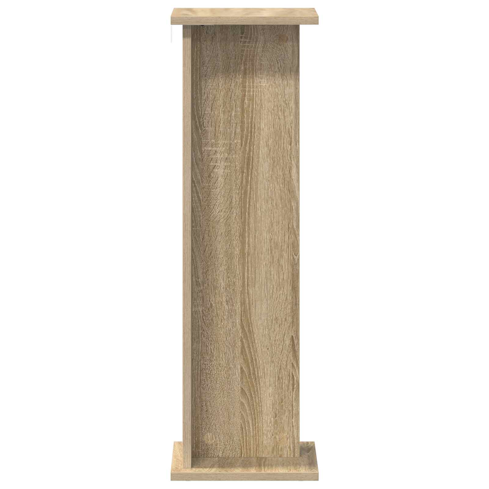 Βάση φυτών 2 pcs Δρύς Sonoma 25 x 25,5 x 80,5 εκ. - Pakobazaar