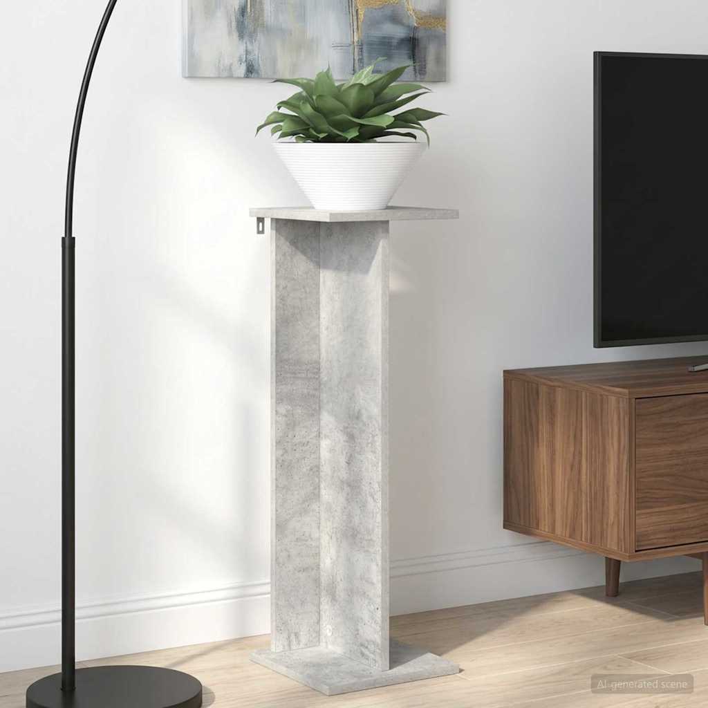 Βάση φυτών 2 pcs Σκυρόχρωμο Γκρι 25 x 25,5 x 80,5 εκ. - Pakobazaar