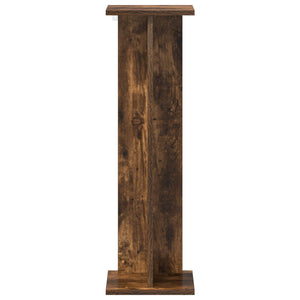 Βάση φυτών Καπνιστή Δρυς 25 x 25,5 x 80,5 εκ. - Pakobazaar