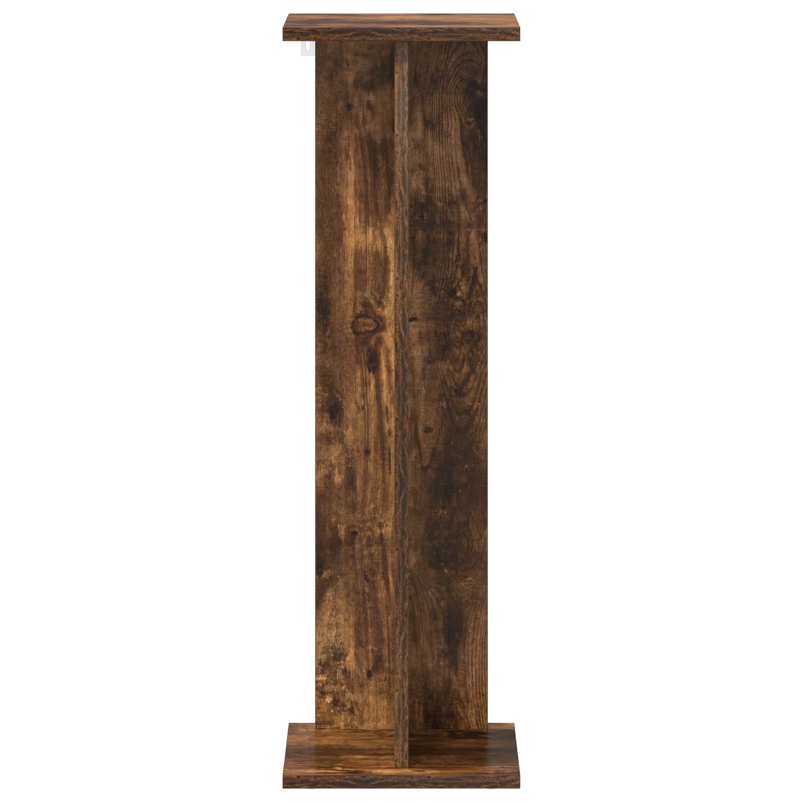 Βάση φυτών 2 pcs Καπνιστή Δρυς 25 x 25,5 x 80,5 εκ. - Pakobazaar