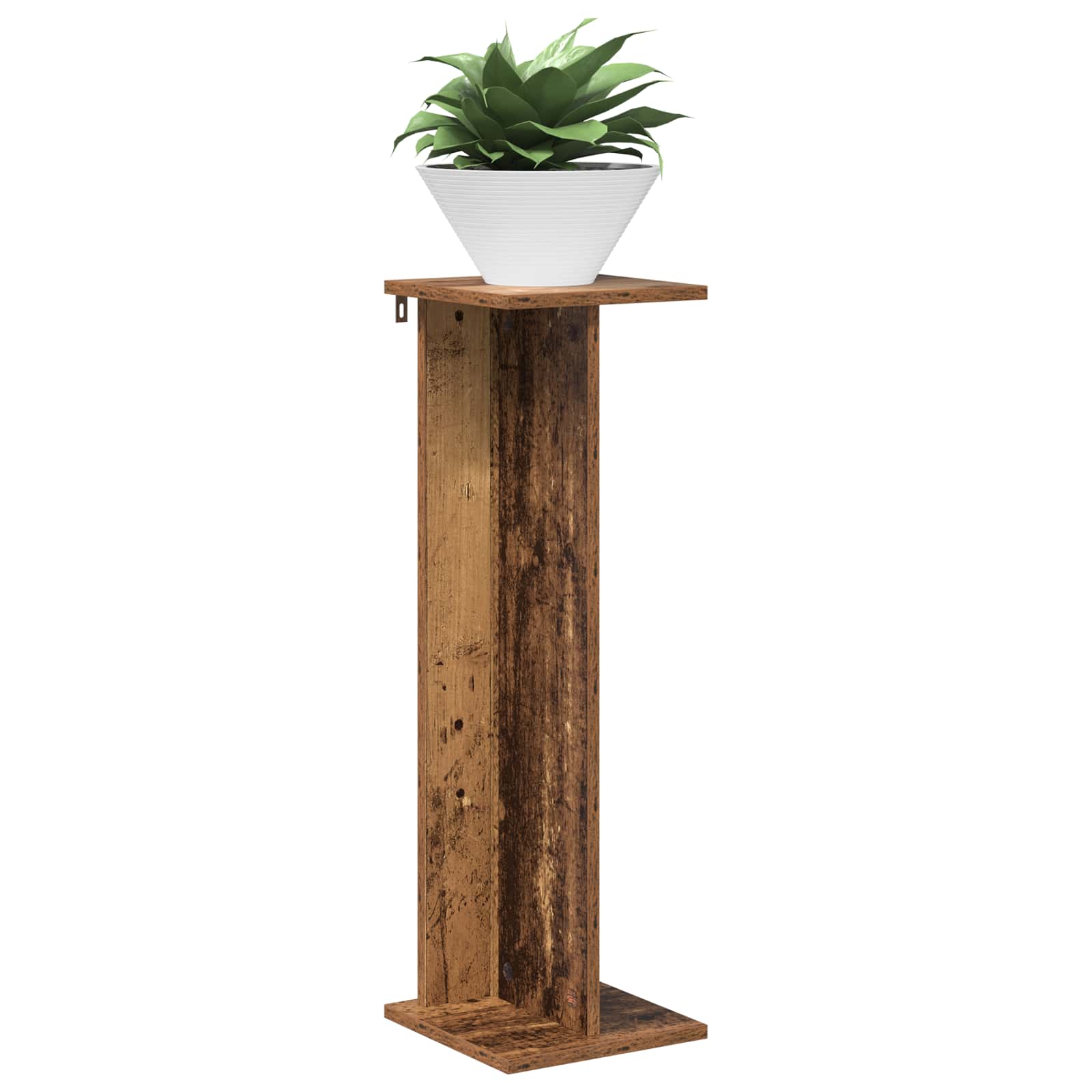Βάση φυτών 2 pcs Παλιό ξύλο 25 x 25,5 x 80,5 εκ. - Pakobazaar