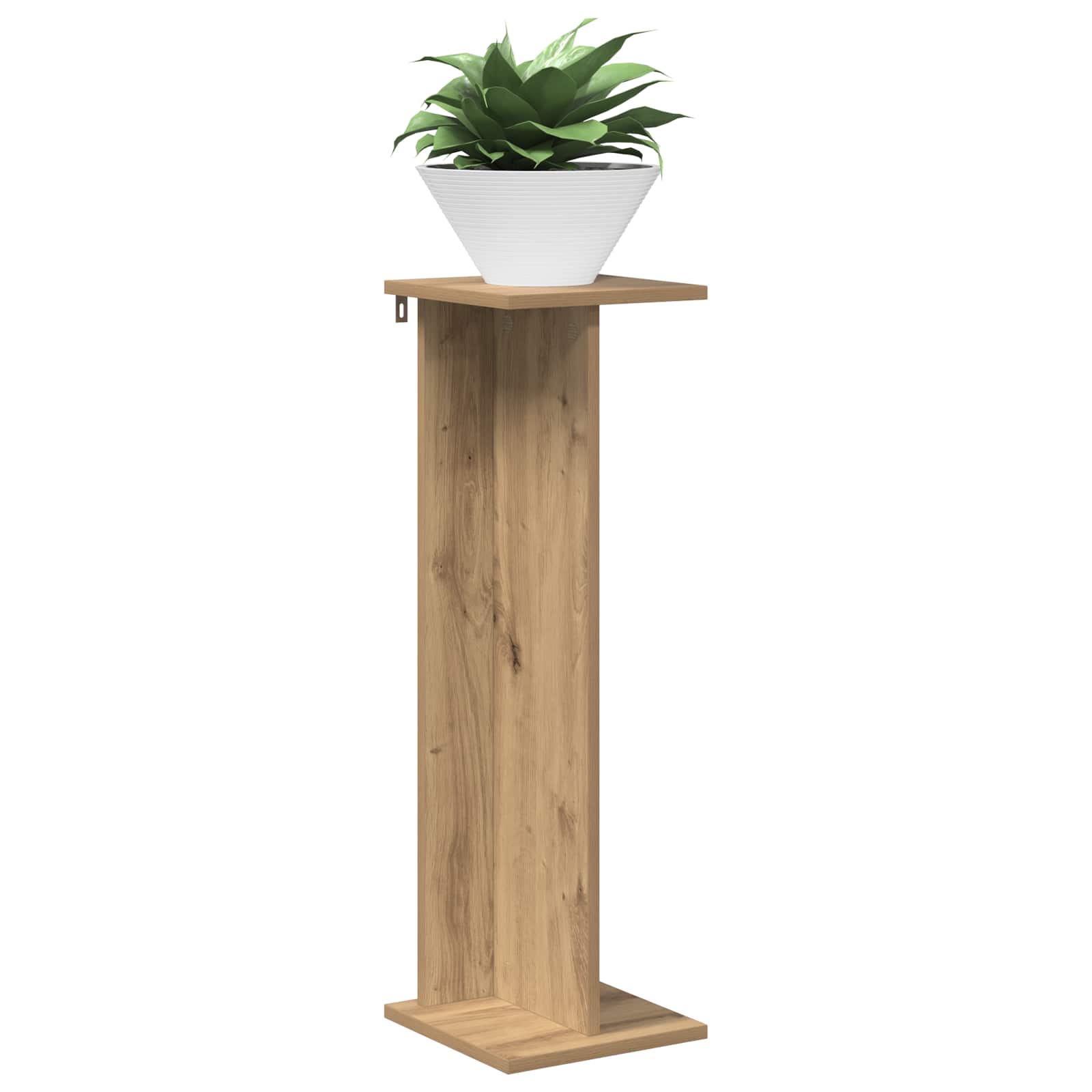 Βάση φυτών Τεχνίτικη Δρυς 25 x 25,5 x 80,5 εκ. - Pakobazaar