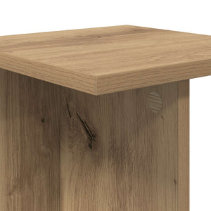 Βάση φυτών 2 pcs Τεχνίτικη Δρυς 25 x 25,5 x 80,5 εκ. - Pakobazaar