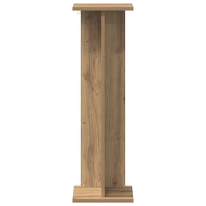 Βάση φυτών 2 pcs Τεχνίτικη Δρυς 25 x 25,5 x 80,5 εκ. - Pakobazaar