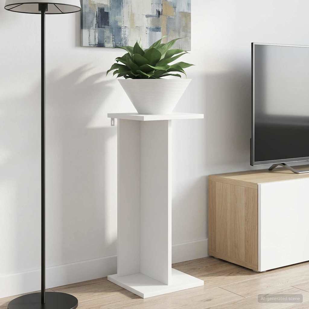 Βάση φυτών 2 pcs Λευκός 25 x 25,5 x 60,5 εκ. - Pakobazaar