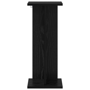 Βάση φυτών 2 pcs Μαύρη Δρυς 25 x 25,5 x 60,5 εκ. - Pakobazaar