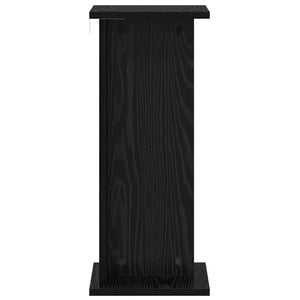 Βάση φυτών 2 pcs Μαύρη Δρυς 25 x 25,5 x 60,5 εκ. - Pakobazaar