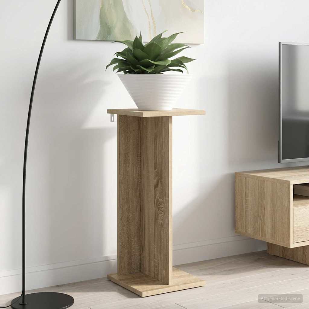 Βάση φυτών 2 pcs Δρύς Sonoma 25 x 25,5 x 60,5 εκ. - Pakobazaar