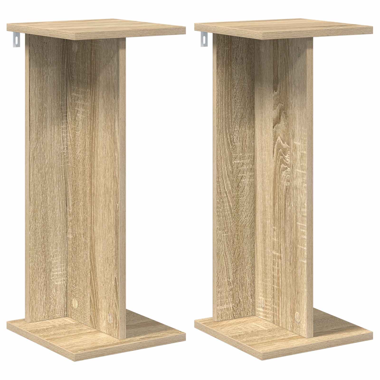 Βάση φυτών 2 pcs Δρύς Sonoma 25 x 25,5 x 60,5 εκ. - Pakobazaar