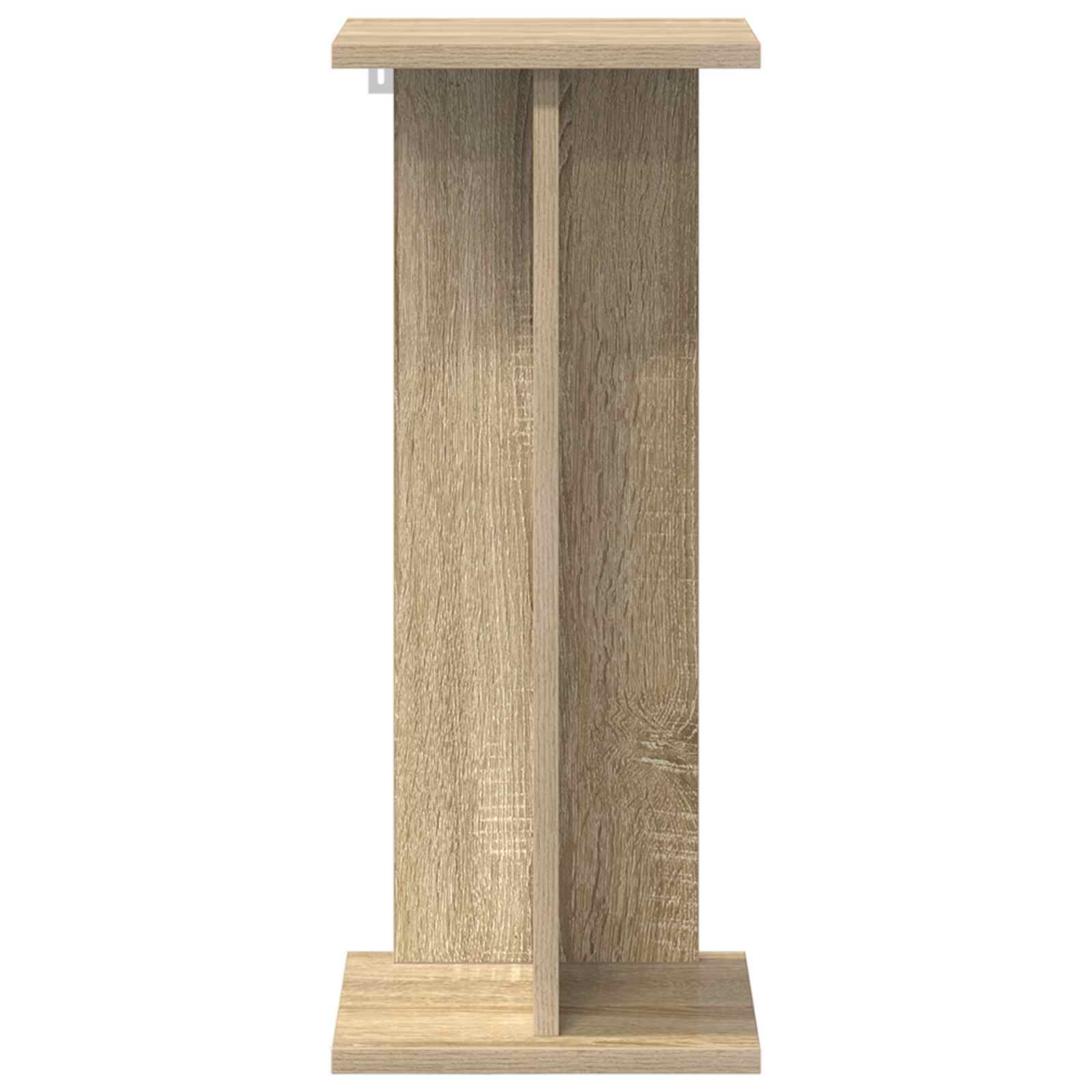 Βάση φυτών 2 pcs Δρύς Sonoma 25 x 25,5 x 60,5 εκ. - Pakobazaar