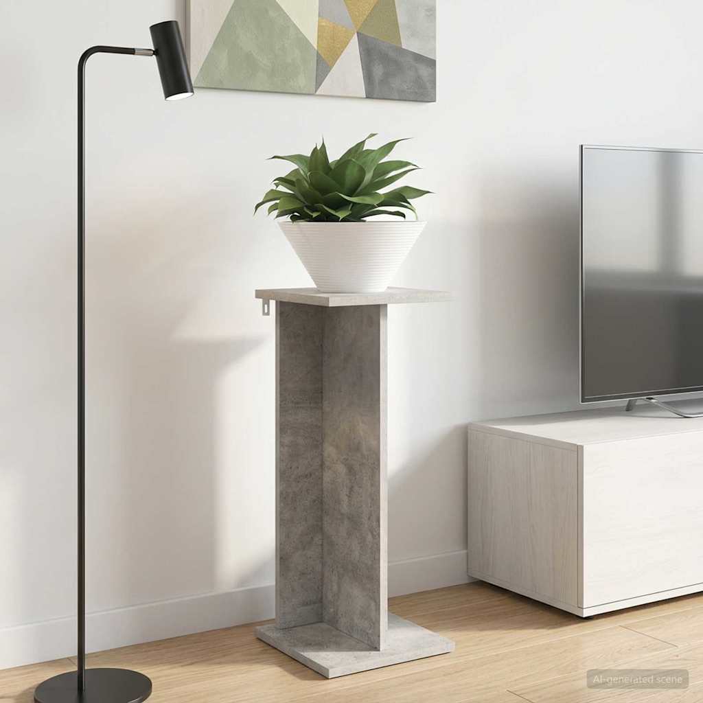 Βάση φυτών Σκυρόχρωμο Γκρι 25 x 25,5 x 60,5 εκ. - Pakobazaar