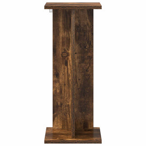 Βάση φυτών 2 pcs Καπνιστή Δρυς 25 x 25,5 x 60,5 εκ. - Pakobazaar