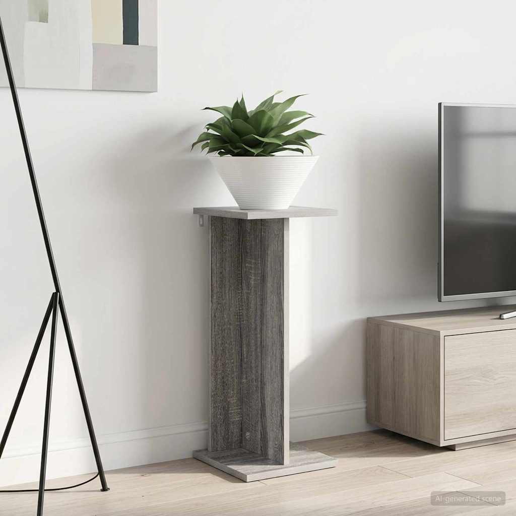 Βάση φυτών Γκρι Σονομά 25 x 25,5 x 60,5 εκ. - Pakobazaar
