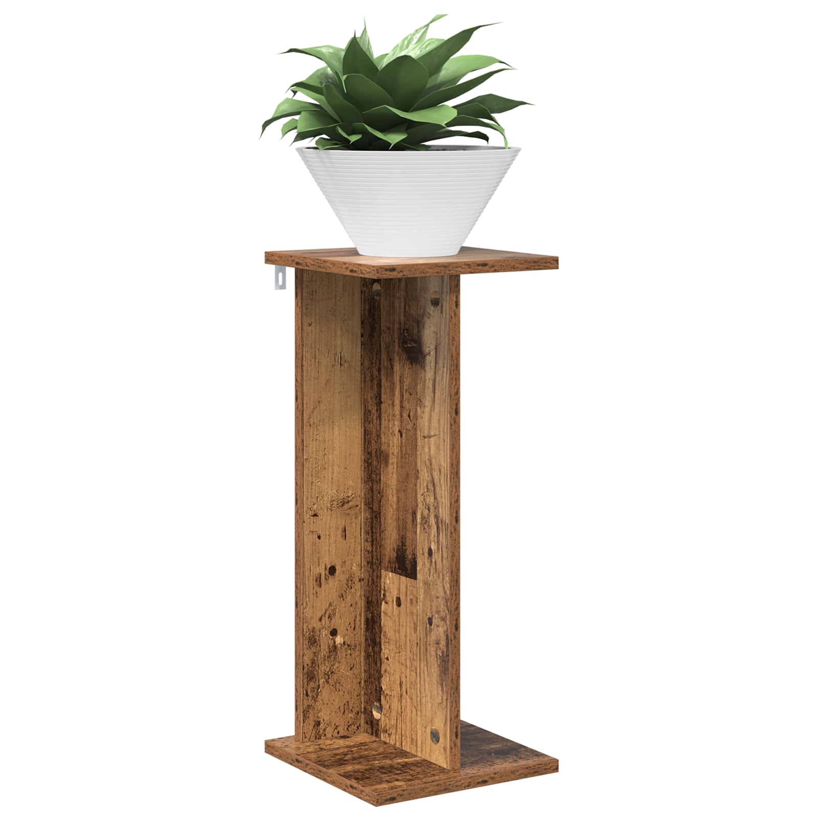 Βάση φυτών 2 pcs Παλιό ξύλο 25 x 25,5 x 60,5 εκ. - Pakobazaar