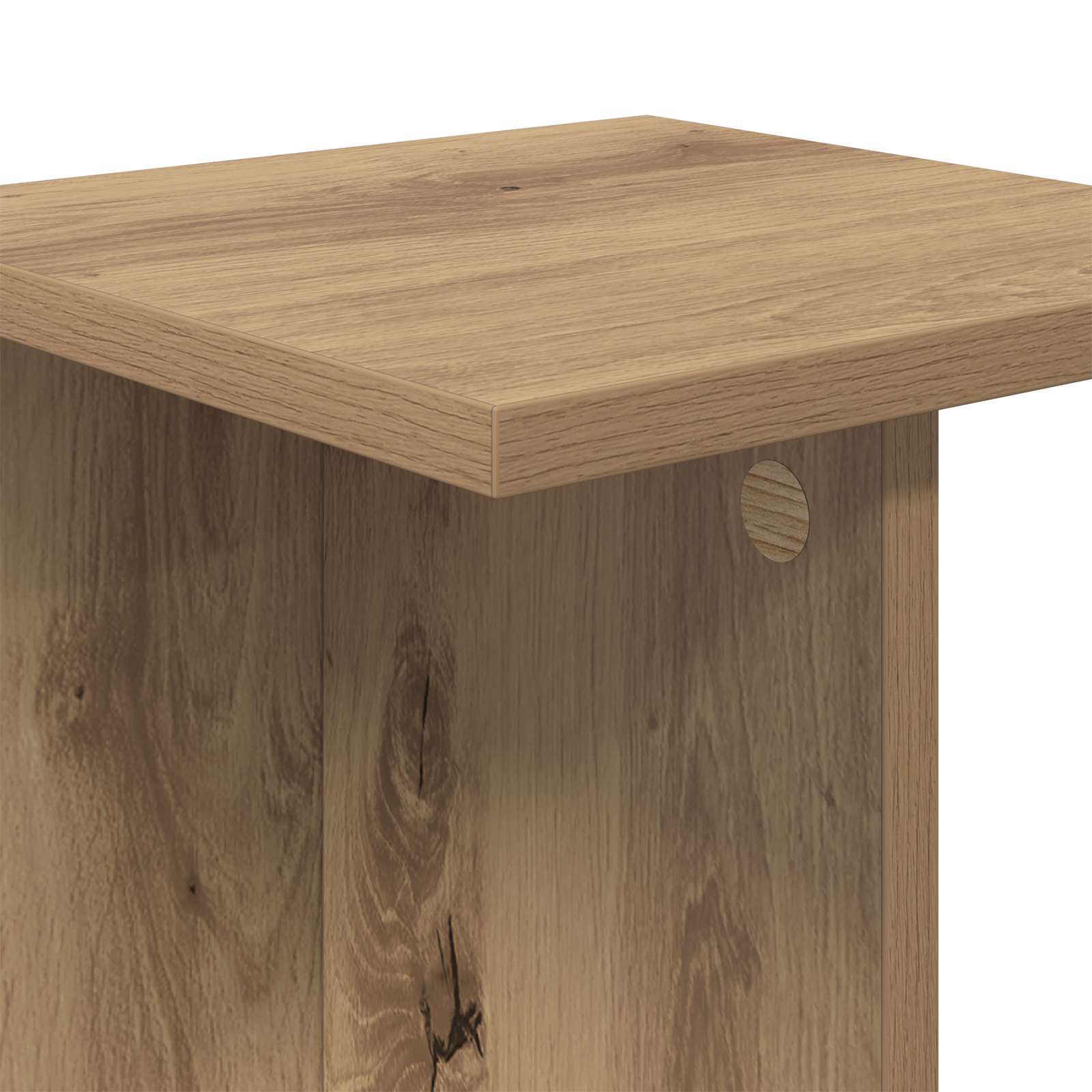Βάση φυτών Τεχνίτικη Δρυς 25 x 25,5 x 60,5 εκ. - Pakobazaar
