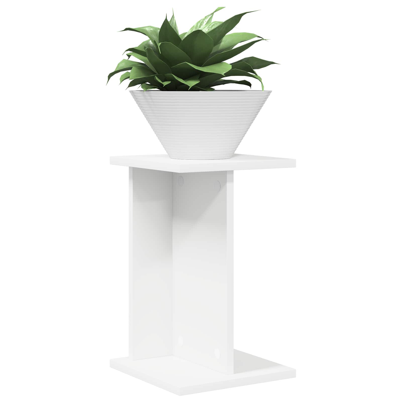 Βάση φυτών 2 pcs Λευκός 25 x 25,5 x 40,5 εκ. - Pakobazaar