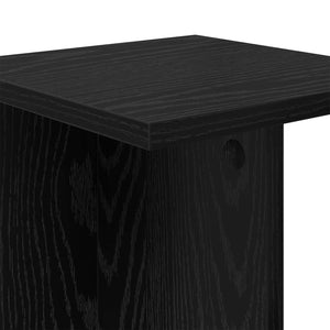 Βάση φυτών 2 pcs Μαύρη Δρυς 25 x 25,5 x 40,5 εκ. - Pakobazaar