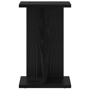 Βάση φυτών 2 pcs Μαύρη Δρυς 25 x 25,5 x 40,5 εκ. - Pakobazaar