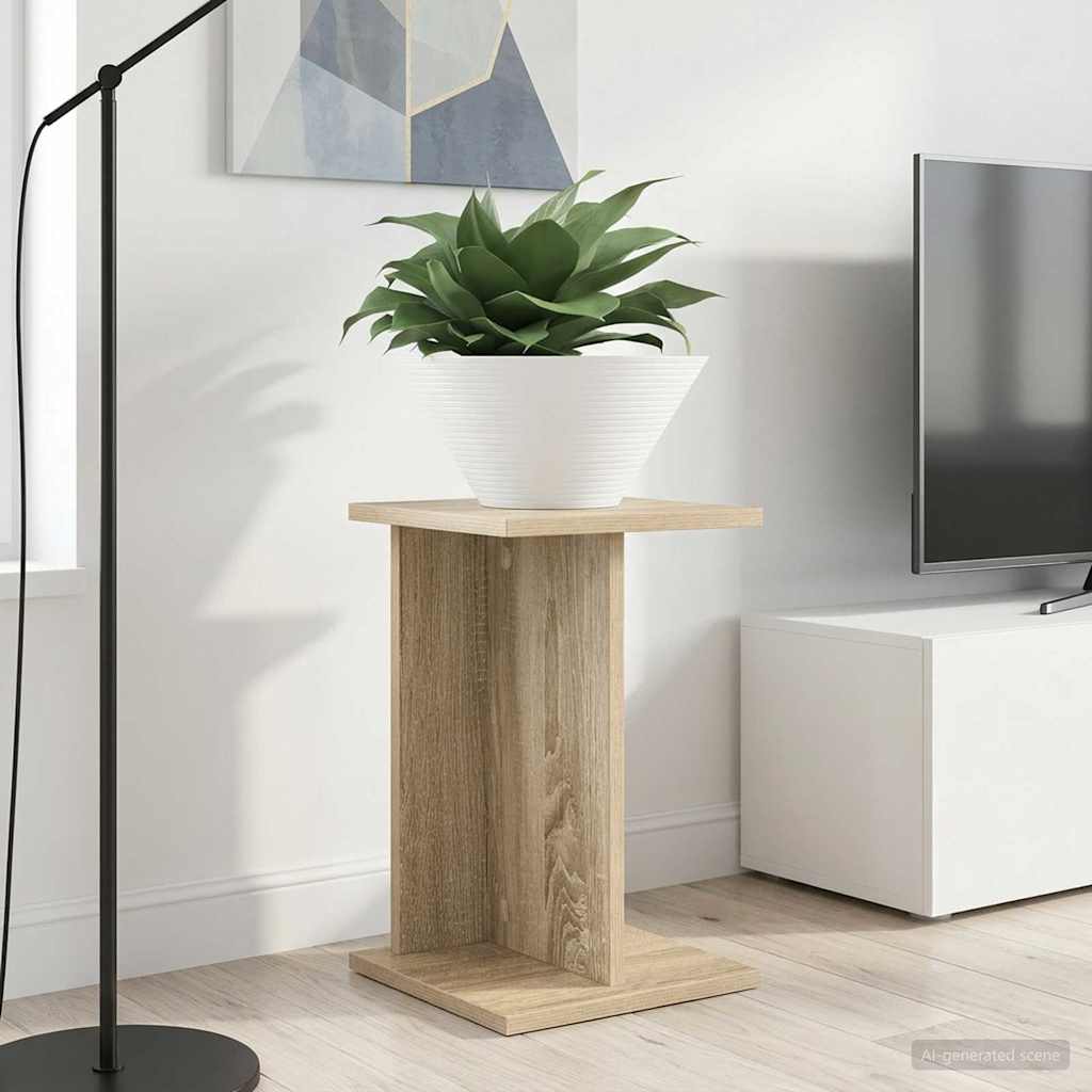 Βάση φυτών 2 pcs Δρύς Sonoma 25 x 25,5 x 40,5 εκ. - Pakobazaar