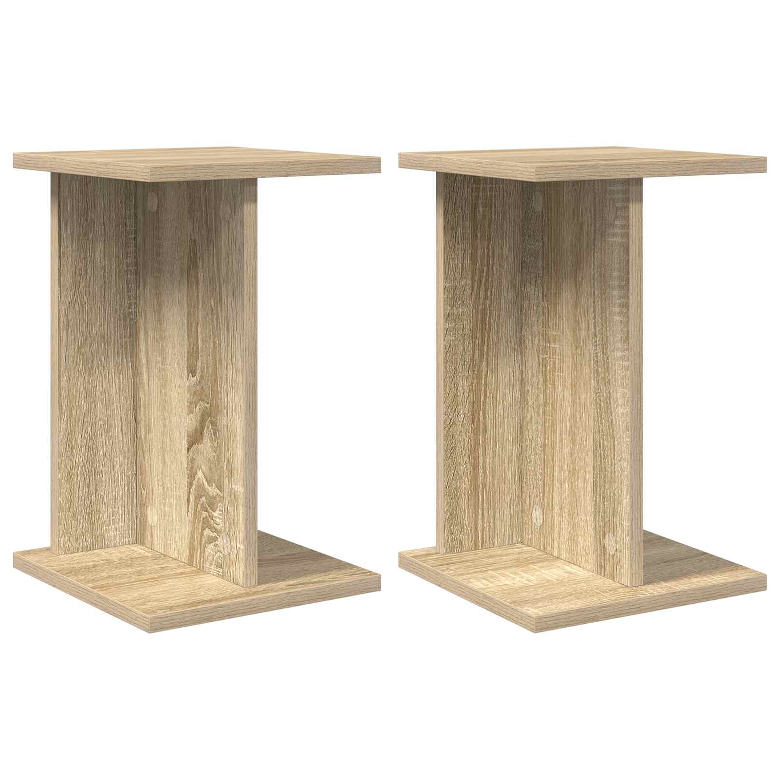 Βάση φυτών 2 pcs Δρύς Sonoma 25 x 25,5 x 40,5 εκ. - Pakobazaar