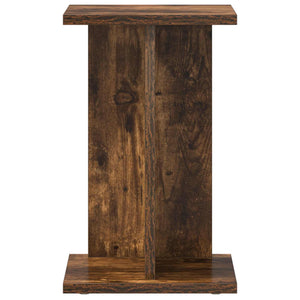 Βάση φυτών 2 pcs Καπνιστή Δρυς 25 x 25,5 x 40,5 εκ. - Pakobazaar