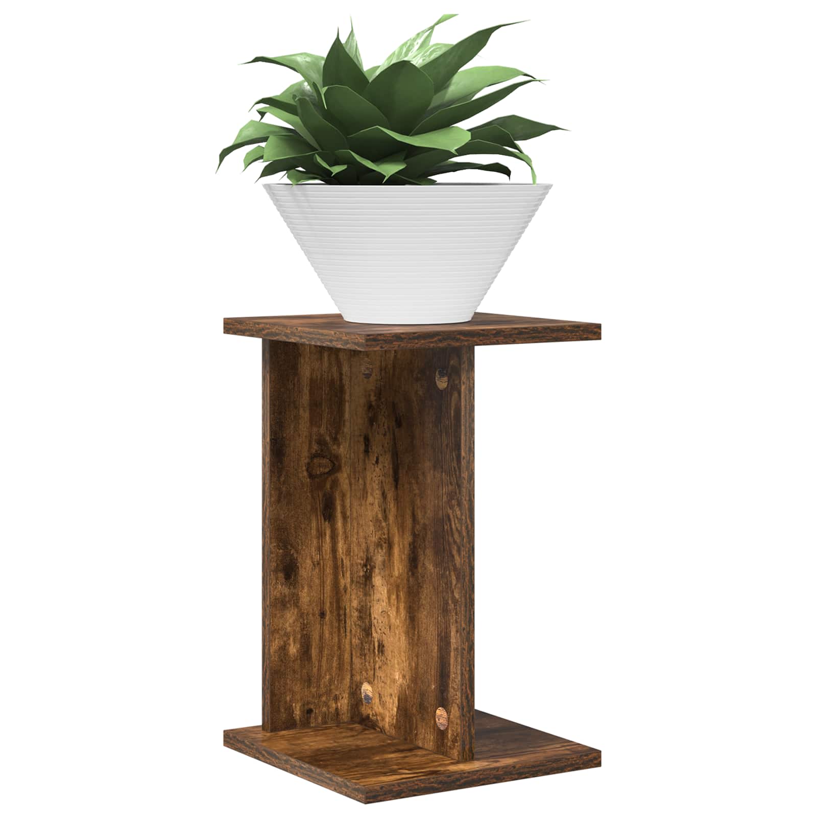 Βάση φυτών 2 pcs Καπνιστή Δρυς 25 x 25,5 x 40,5 εκ. - Pakobazaar