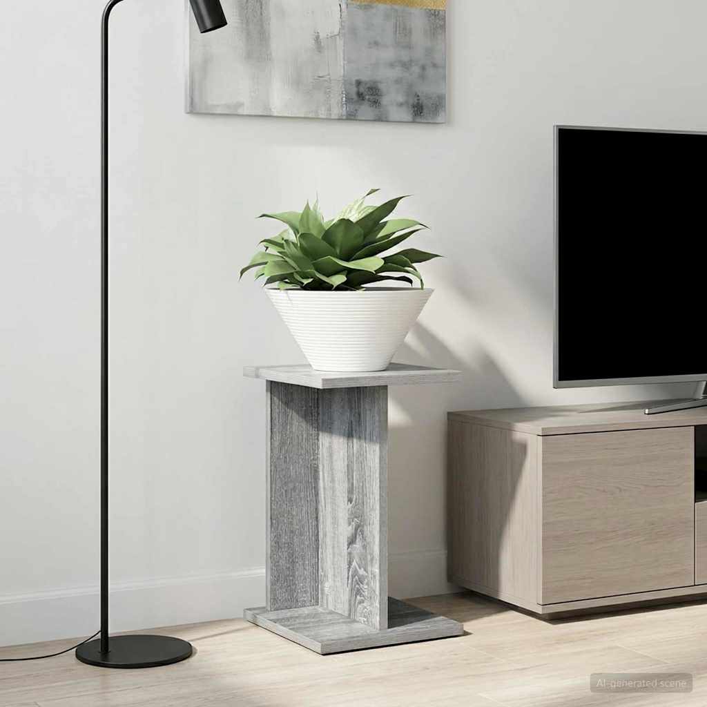 Βάση φυτών 2 pcs Γκρι Σονομά 25 x 25,5 x 40,5 εκ. - Pakobazaar