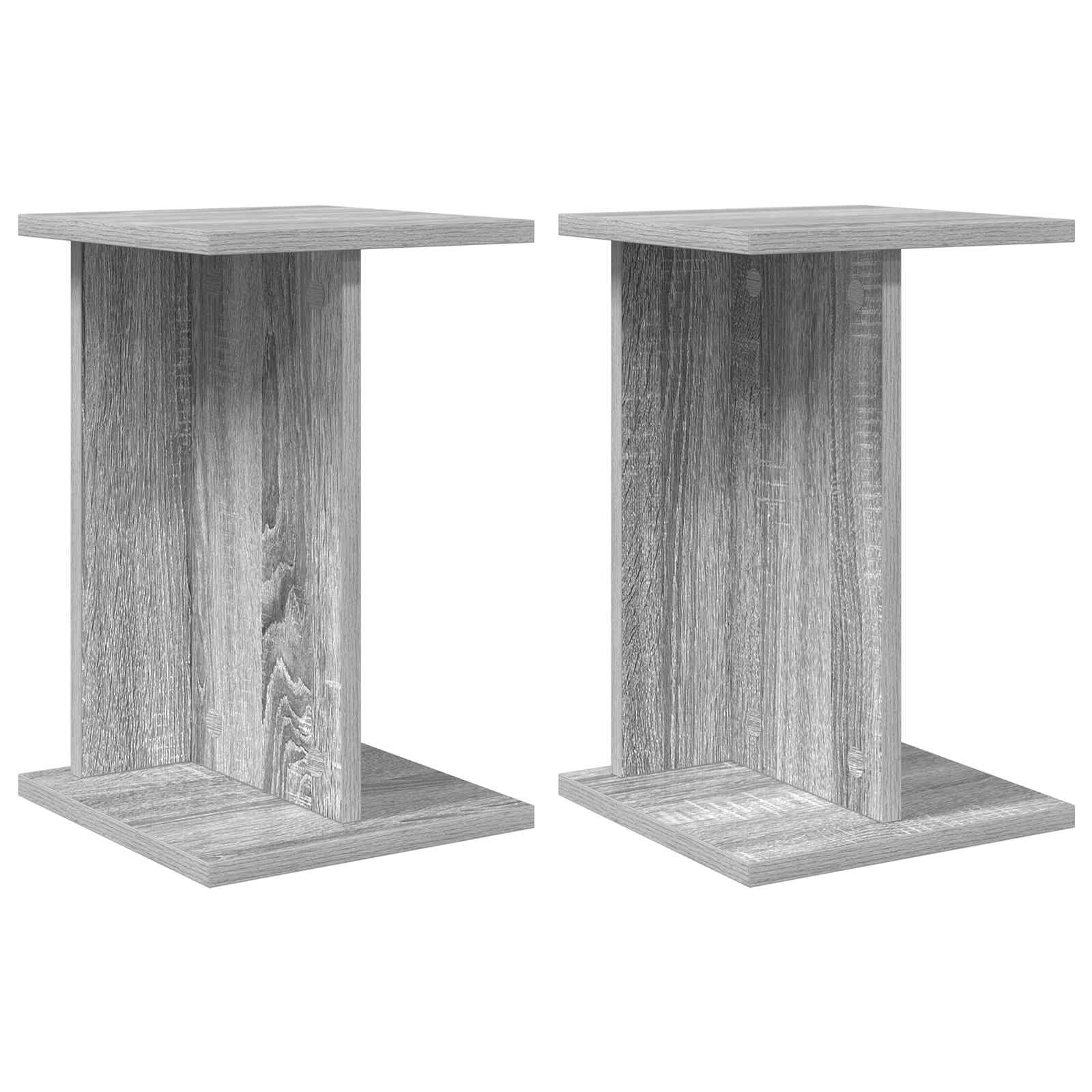 Βάση φυτών 2 pcs Γκρι Σονομά 25 x 25,5 x 40,5 εκ. - Pakobazaar