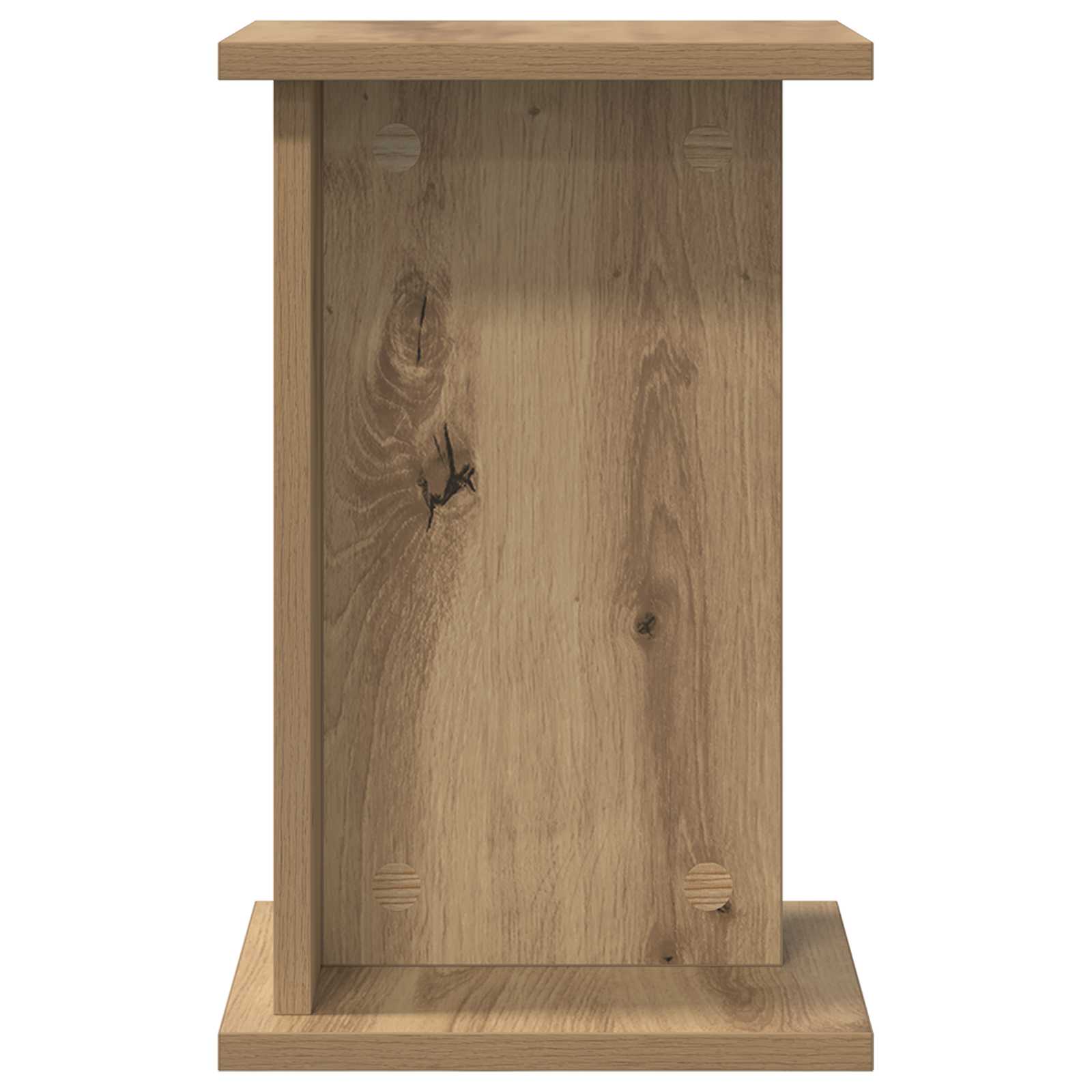 Βάση φυτών 2 pcs Τεχνίτικη Δρυς 25 x 25,5 x 40,5 εκ. - Pakobazaar