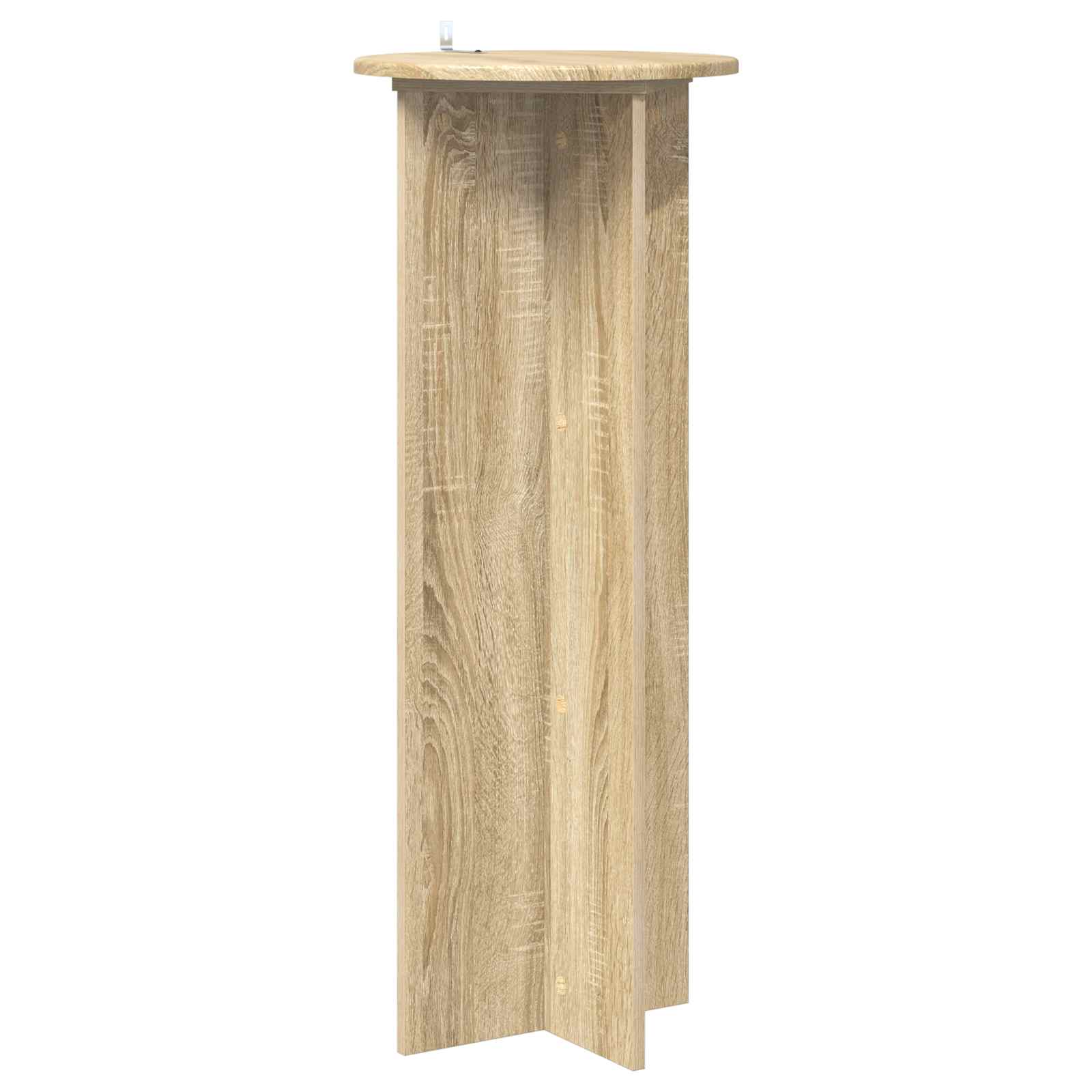 Βάση φυτών 2 pcs Sonoma Δρυς Ø40 x 100 εκ. Επεξεργασμένο Ξύλο - Pakobazaar