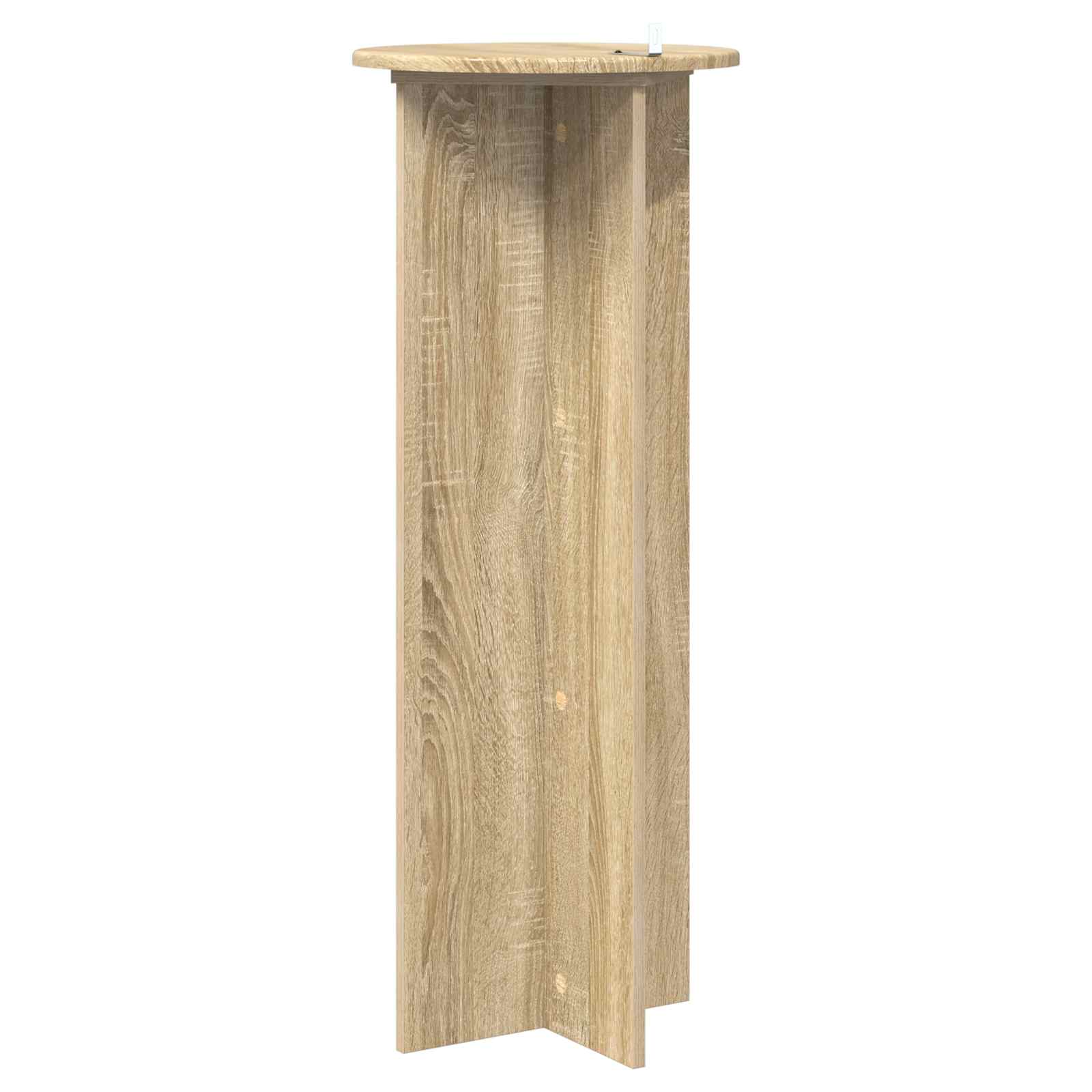 Βάση φυτών 2 pcs Sonoma Δρυς Ø40 x 100 εκ. Επεξεργασμένο Ξύλο - Pakobazaar