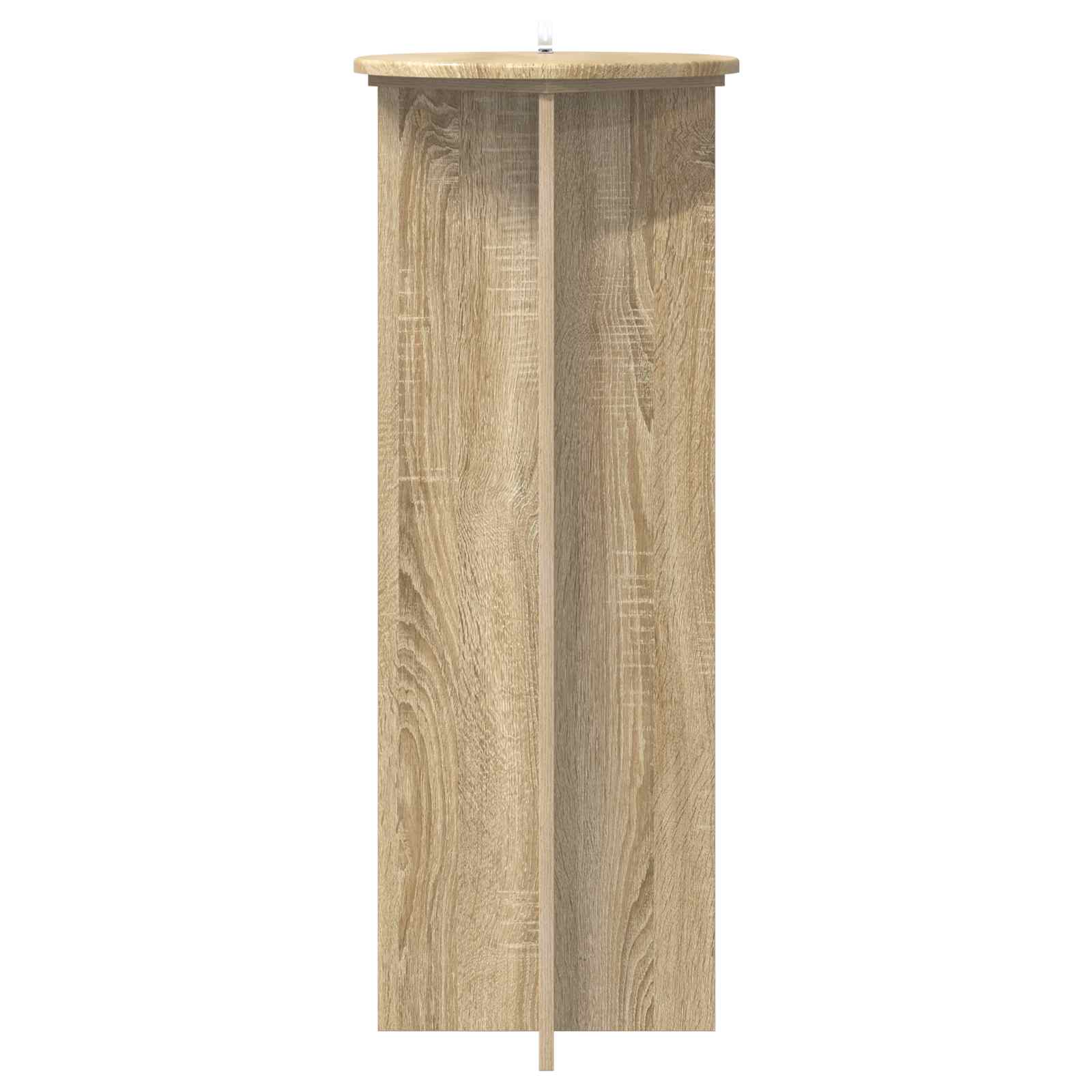 Βάση φυτών 2 pcs Sonoma Δρυς Ø40 x 100 εκ. Επεξεργασμένο Ξύλο - Pakobazaar