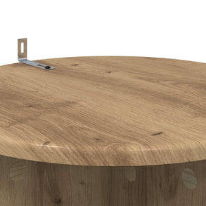 Βάση φυτών 2 pcs Artisan Δρυς Ø40 x 100 εκ. Επεξεργασμένο Ξύλο - Pakobazaar