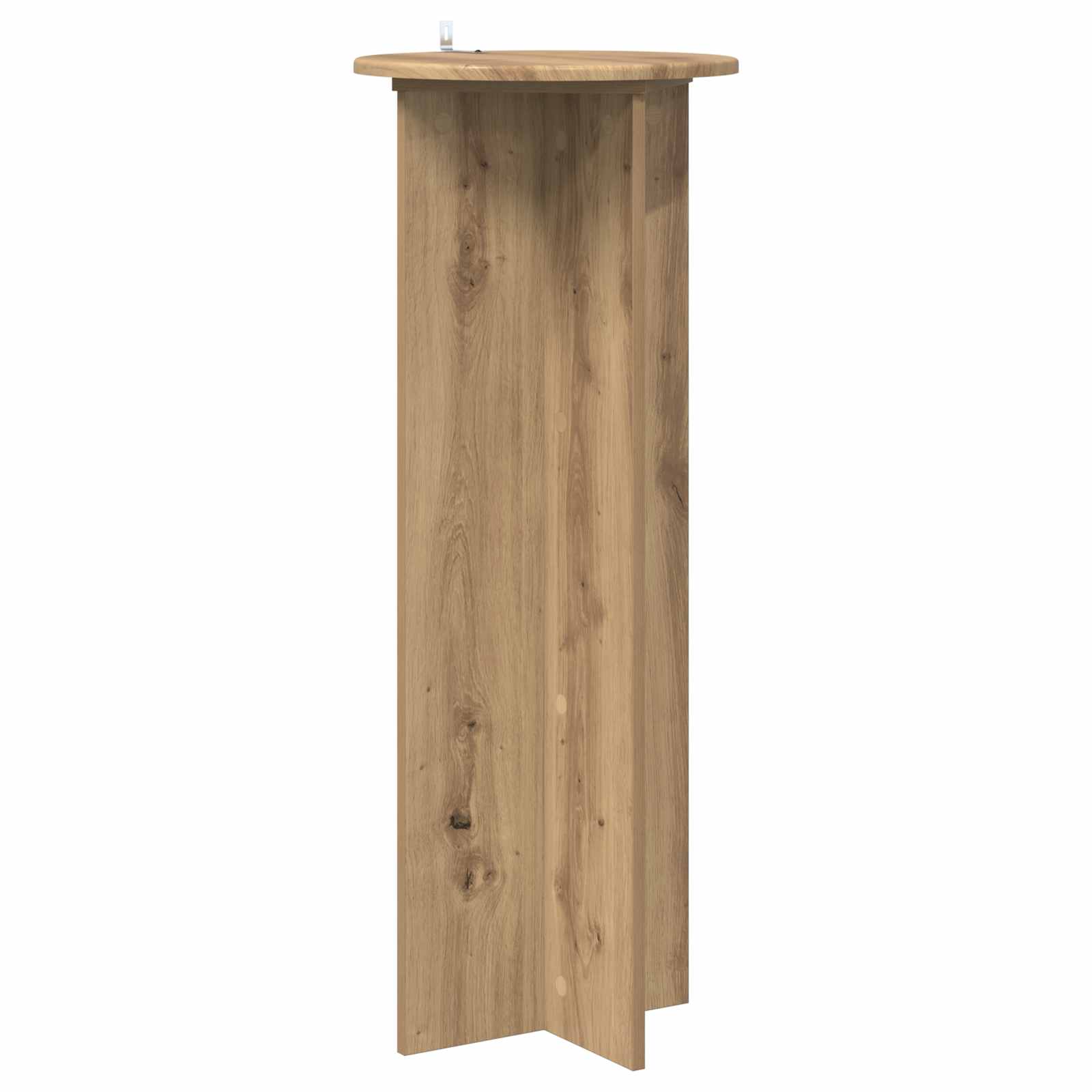 Βάση φυτών 2 pcs Artisan Δρυς Ø40 x 100 εκ. Επεξεργασμένο Ξύλο - Pakobazaar