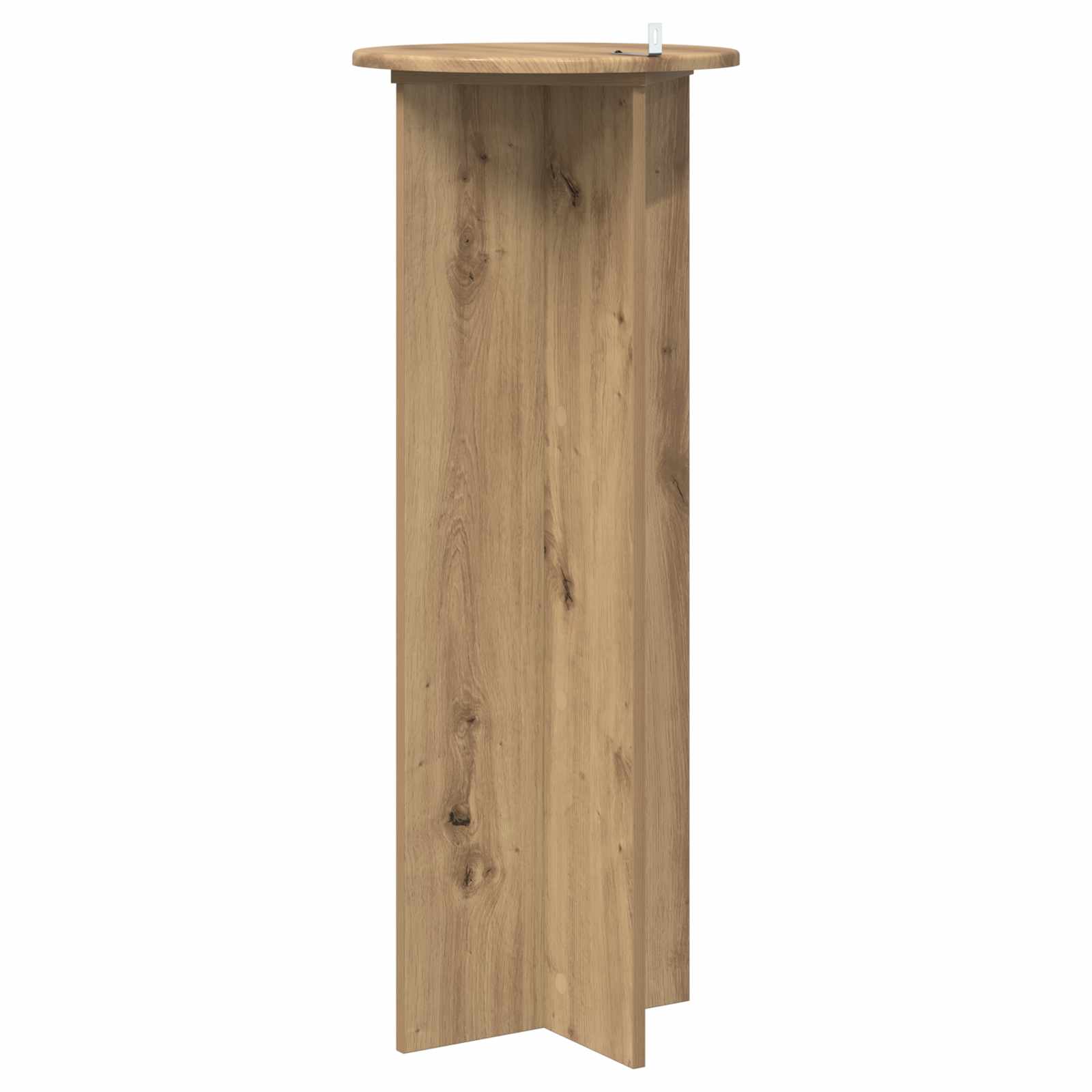 Βάση φυτών 2 pcs Artisan Δρυς Ø40 x 100 εκ. Επεξεργασμένο Ξύλο - Pakobazaar