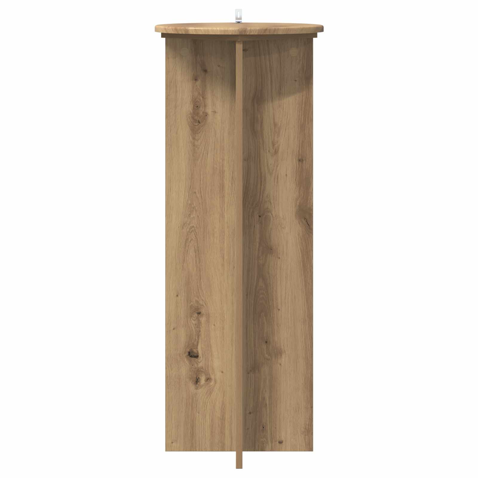 Βάση φυτών 2 pcs Artisan Δρυς Ø40 x 100 εκ. Επεξεργασμένο Ξύλο - Pakobazaar
