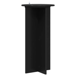 Βάση φυτών 2 pcs Μαύρο 40 x 40 x 80 cm Επεξεργασμένο Ξύλο - Pakobazaar
