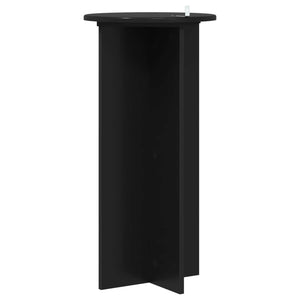 Βάση φυτών 2 pcs Μαύρο 40 x 40 x 80 cm Επεξεργασμένο Ξύλο - Pakobazaar