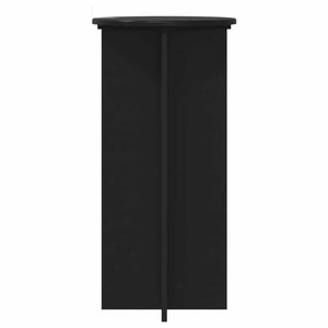 Βάση φυτών 2 pcs Μαύρο 40 x 40 x 80 cm Επεξεργασμένο Ξύλο - Pakobazaar