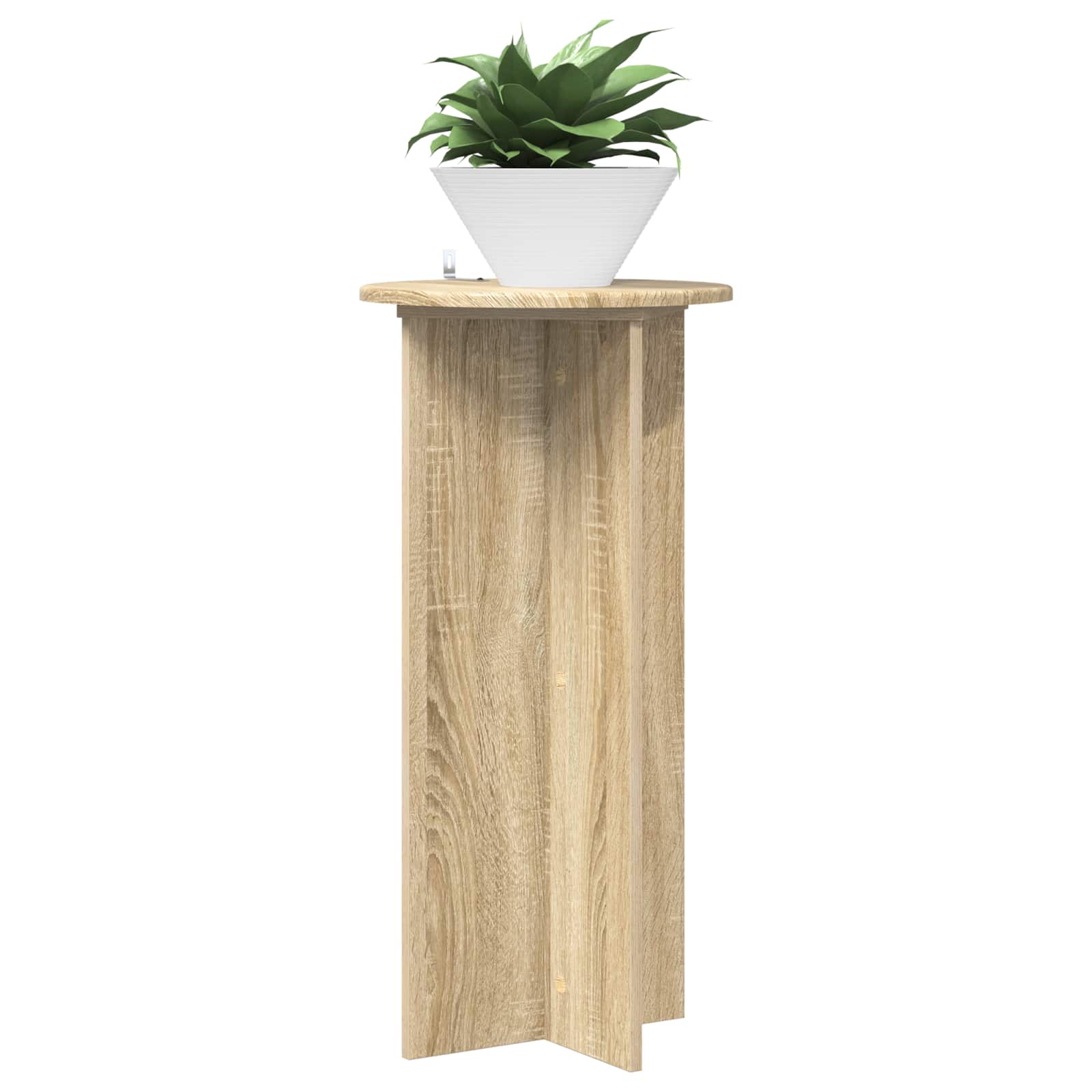 Βάση φυτών 2 pcs Sonoma Δρυς 40 x 40 x 80 cm Επεξεργασμένο Ξύλο - Pakobazaar