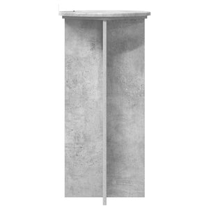 Βάση φυτών 2 pcs Γκρι Σκυροδέματος 40 x 40 x 80 cm - Pakobazaar